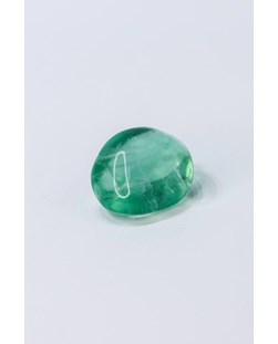 Pedra Fluorita Verde Rolada 16 a 21 gramas