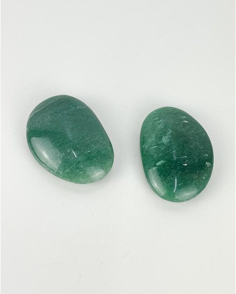 Pedra Forma Sabonete Quartzo Verde 53 a 87 gramas aprox.