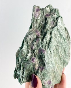 Pedra Fuchsita Bruta 727 gramas