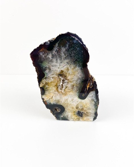 Pedra Geodo Ágata Natural 340 gramas