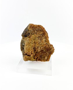 Pedra Granada Espessartita na base Acrilica 128 gramas