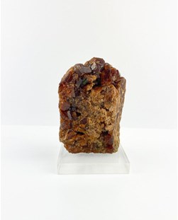 Pedra Granada Espessartita na base Acrilica 237 gramas