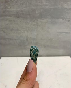 Pedra Jade Azul Rolado 4 a 5 gramas