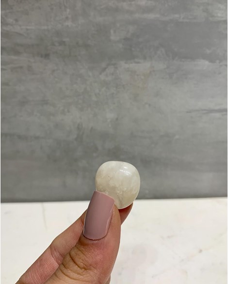 Pedra Jade Branco Rolado 7 a 10 gramas