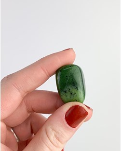 Pedra Jade Nefrita Rolada 12 a 15 gramas