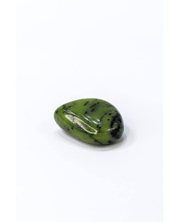 Pedra Jade Verde Rolado 12 A 14 gramas