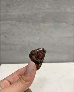 Pedra Jaspe Precioso Rolado 13 a 17 gramas