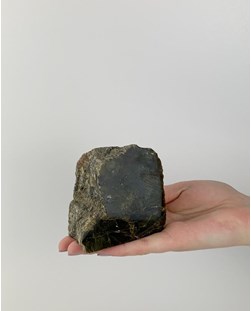 Pedra Labradorita Forma Livre Polida 526 gramas