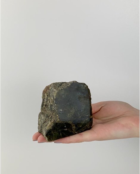 Pedra Labradorita Forma Livre Polida 526 gramas