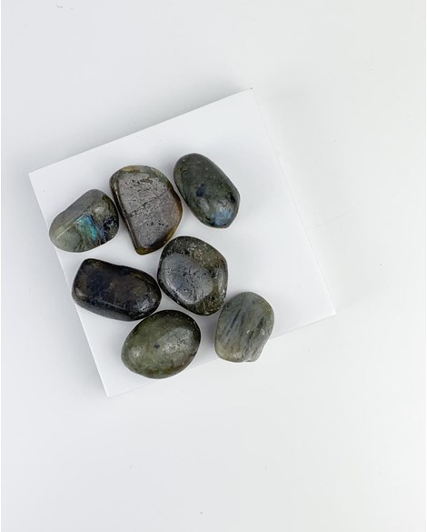 Pedra Labradorita Rolada 8 a 11 gramas