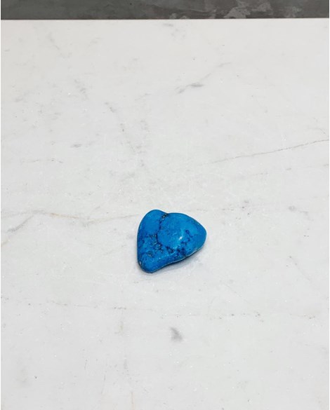Pedra Magnesita Azul Tingida Rolada 5 a 7 gramas