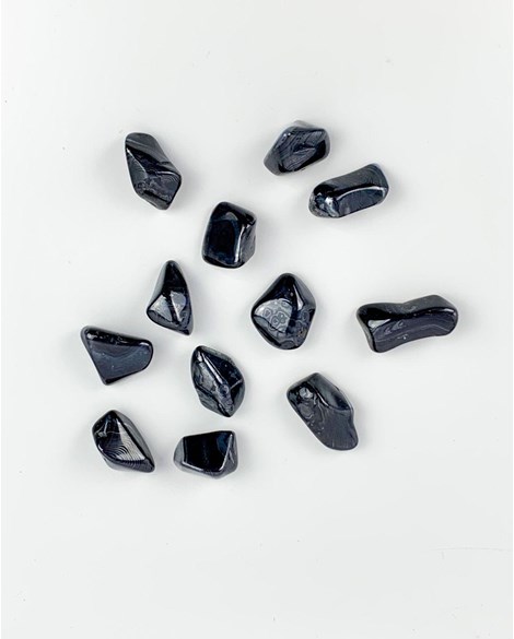 Pedra Merlinita(Psilomelana) rolada 2 a 5 gramas