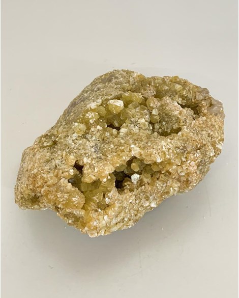 Pedra Mica Amarela Bruta 893 gramas