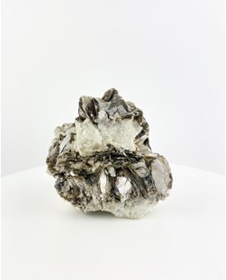 Pedra Mica com Albita bruta 499 gramas
