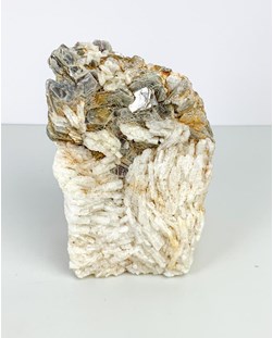 Pedra Mica com Albita bruta 859 gramas