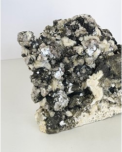 Pedra Mica com Albita Bruta Coleção 2,190kg