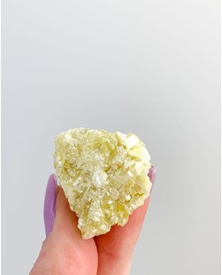Pedra Mica Estrela com Albita bruta 10 a 17 gramas