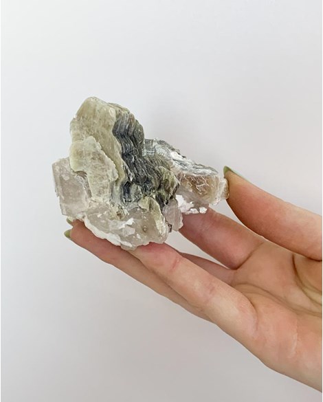 Pedra Mica no Quartzo Moscovita Bruta 199 gramas