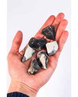 Pedra Obsidiana Bruta (Flint) 15 a 26 gramas