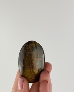 Pedra Olho de Tigre Forma Sabonete 45 a 50 gramas