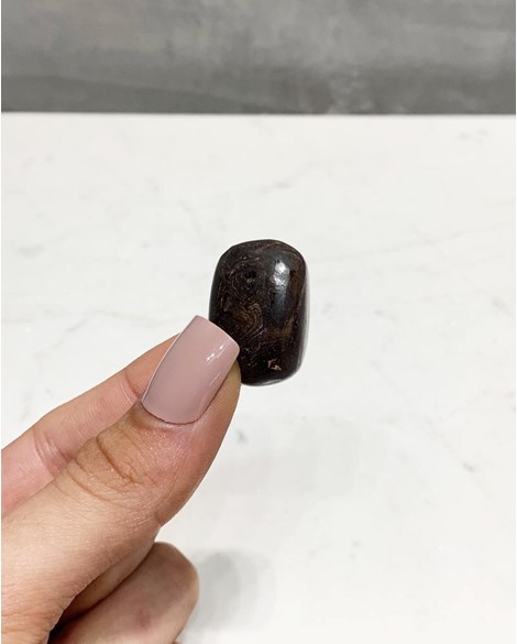 Pedra Opala Manteiga rolada 7 a 8 gramas