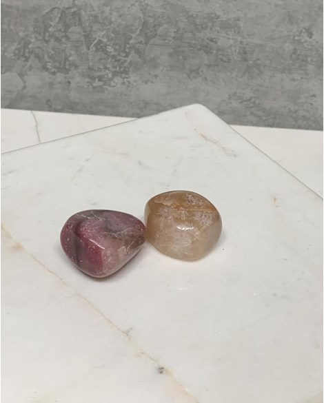 Pedra Petalita rolada 13 a 16 gramas
