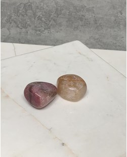 Pedra Petalita rolada 13 a 16 gramas
