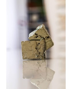 Pedra Pirita Forma Cúbica 129 gramas