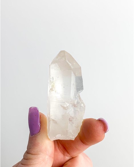 Pedra Ponta bruta Cristal Lemúria 36 a 45 gramas
