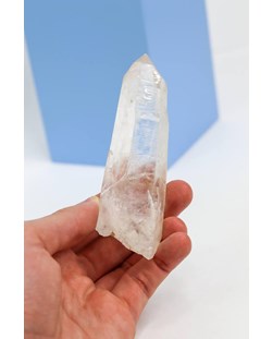 Pedra Ponta Cristal Arquivista Laser Bruto 138 gramas
