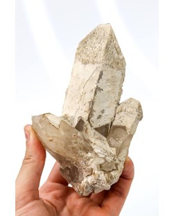 Pedra Ponta Cristal de Quartzo Cetro Bruta
