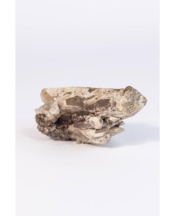 Pedra Ponta Cristal de Quartzo Cetro Bruto 218 gramas