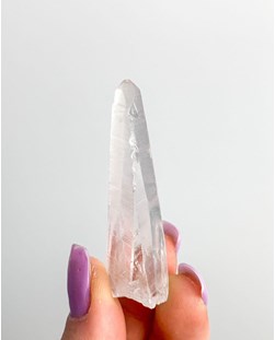 Pedra Ponta Cristal Lemúria bruto 8 a 21 gramas