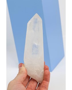 Pedra Ponta Cristal Lemúriam bruto 132 gramas