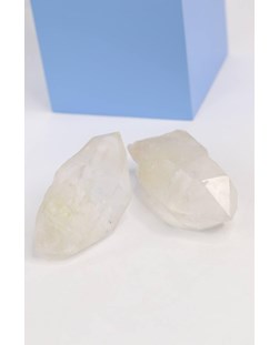 Pedra Ponta Cristal Lemurian Arquivista Bruto 130 a 137 gramas