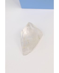 Pedra Ponta Cristal Lemuriano Elo do Tempo Bruto 110 a 126 gramas