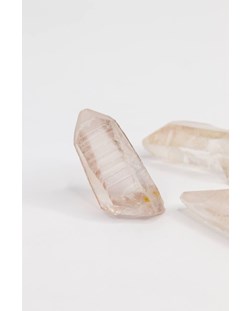 Pedra Ponta Cristal Tangerina bruta 15 a 19 gramas