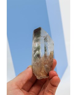 Pedra Ponta de Quartzo com Clorita 115 a 143 gramas