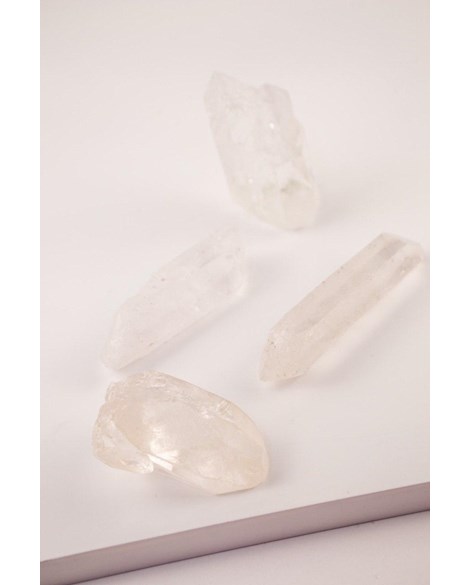 Pedra Ponta Quartzo Cristal 35 a 75 gramas