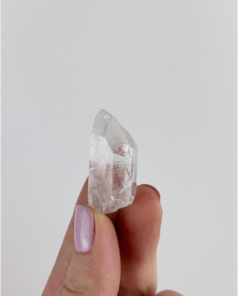 Pedra Ponta Quartzo de Cristal bruto 5 a 13 gramas