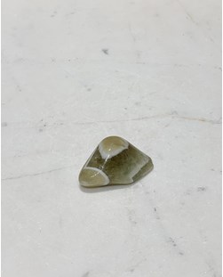 Pedra Prasiolita rolada natural Ametista verde Amegreen 8 a 11 gramas