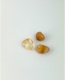 Pedra Quartzo Agente Cura Ouro rolado 18 a 22 gramas