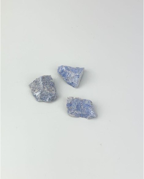 Pedra Quartzo Azul Bruto 4 a 13 gramas