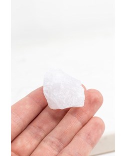 Pedra Quartzo Branco Bruto 23 a 45 gramas