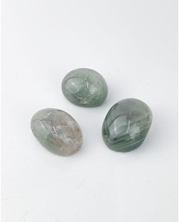 Pedra Quartzo Clorita Fantasma Polido 23 a 29 gramas