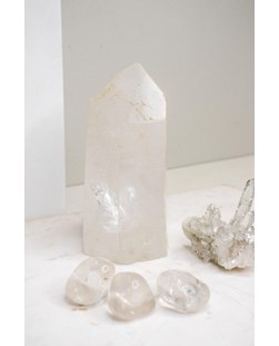 Pedra Quartzo Cristal Bruto de 616 gramas