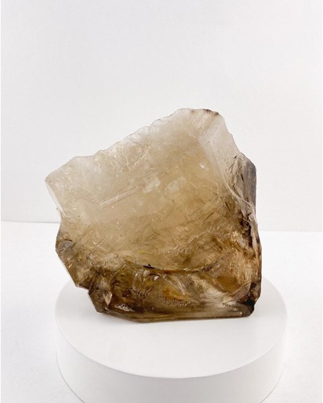 Pedra Quartzo Cristal Elestial Bruta 1,215kg
