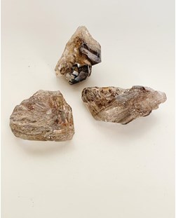 Pedra Quartzo Cristal Elestial Bruta 141 a 150 gramas