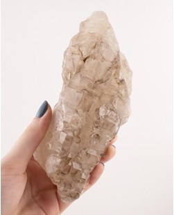 Pedra Quartzo Cristal Elestial Bruta 915 gramas