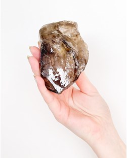 Pedra Quartzo Cristal Elestial Formação Natural 482 gramas